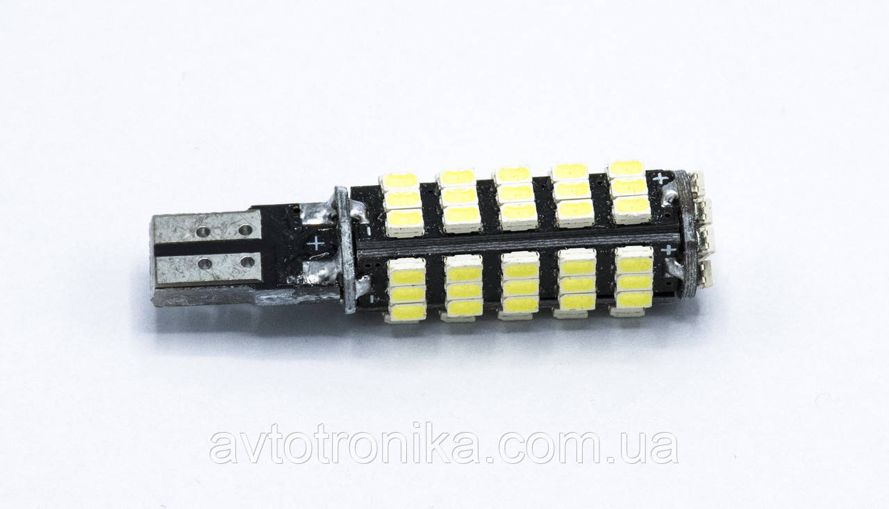 Габарит LED T10 #90 - 66LED - 4SIDE - CANBUS - / цвет Белый