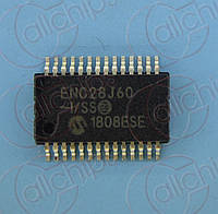 Контроллер Ethernet 1Мб PNY Microchip ENC28J60-I/SS SSOP28