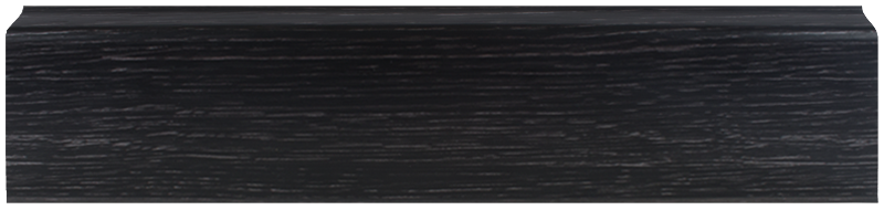 Плінтус Dekor Plast LL028 Венге Темний пластиковий,підлоговий двухсостовной з кабель-каналом, фото 1