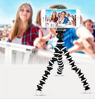 Гибкий Настольный Мини Штатив TRIPOD Осьминог Z01 для Телефона Экшн Камеры 17 см, 1022