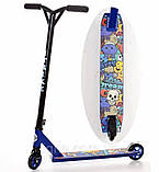 Самокат трюковий SR 2-036-6-BL, синій, фото 2