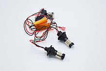 DRL&Turn Light 96SMD LED лампи в повороти з ДХО / P21W-1156(BA15S) / к-кт 2шт