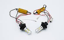 DRL&Turn Light 42SMD LED лампи в повороти з ДХО / P21W-1156(BA15S) / к-кт 2шт
