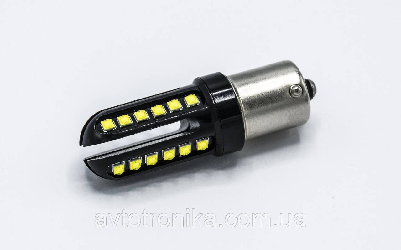 Габарит LED P21W/1156 #71 - 24LED cree / 13w / (4 side) / Белый