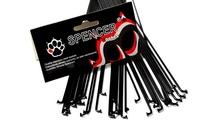 Шприхи Spencer 36шт, нержавіючі, 250 мм, без ніпеля, чорний (SZC250), фото 1