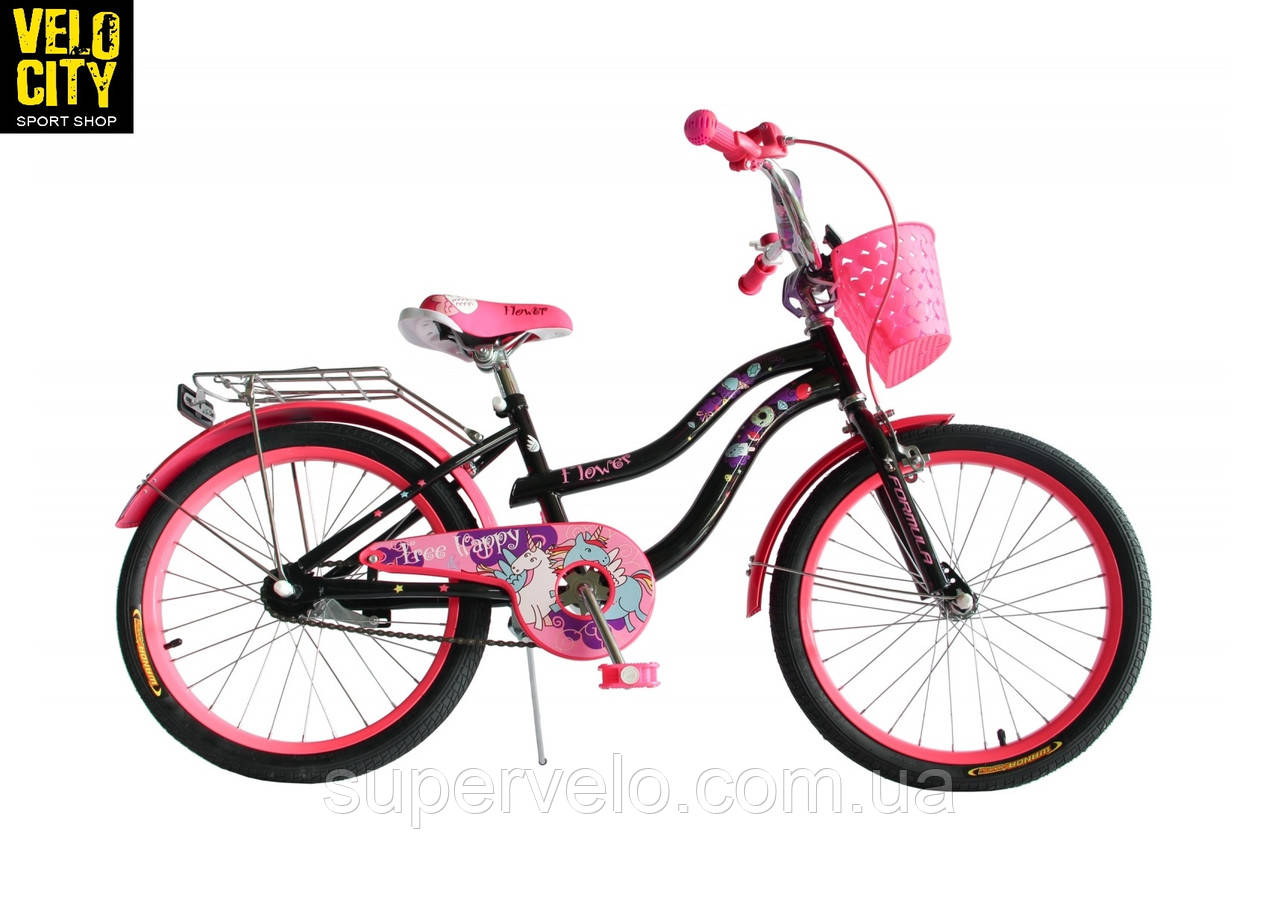 20" FORMULA FLOWER 2020 велосипед для дівчинки, фото 1