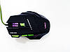 Провідна ігрова мишка для ПК з RGB підсвіткою килимок у комплекті UKC X7, фото 2