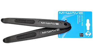 Лопатки M-Wave Lever Pro покришки 20 см 2 штуки, чорний (A-N-0023)