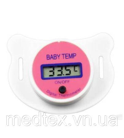 Детский термометр в виде соски Розовый - фото 1 - id-p1148596476