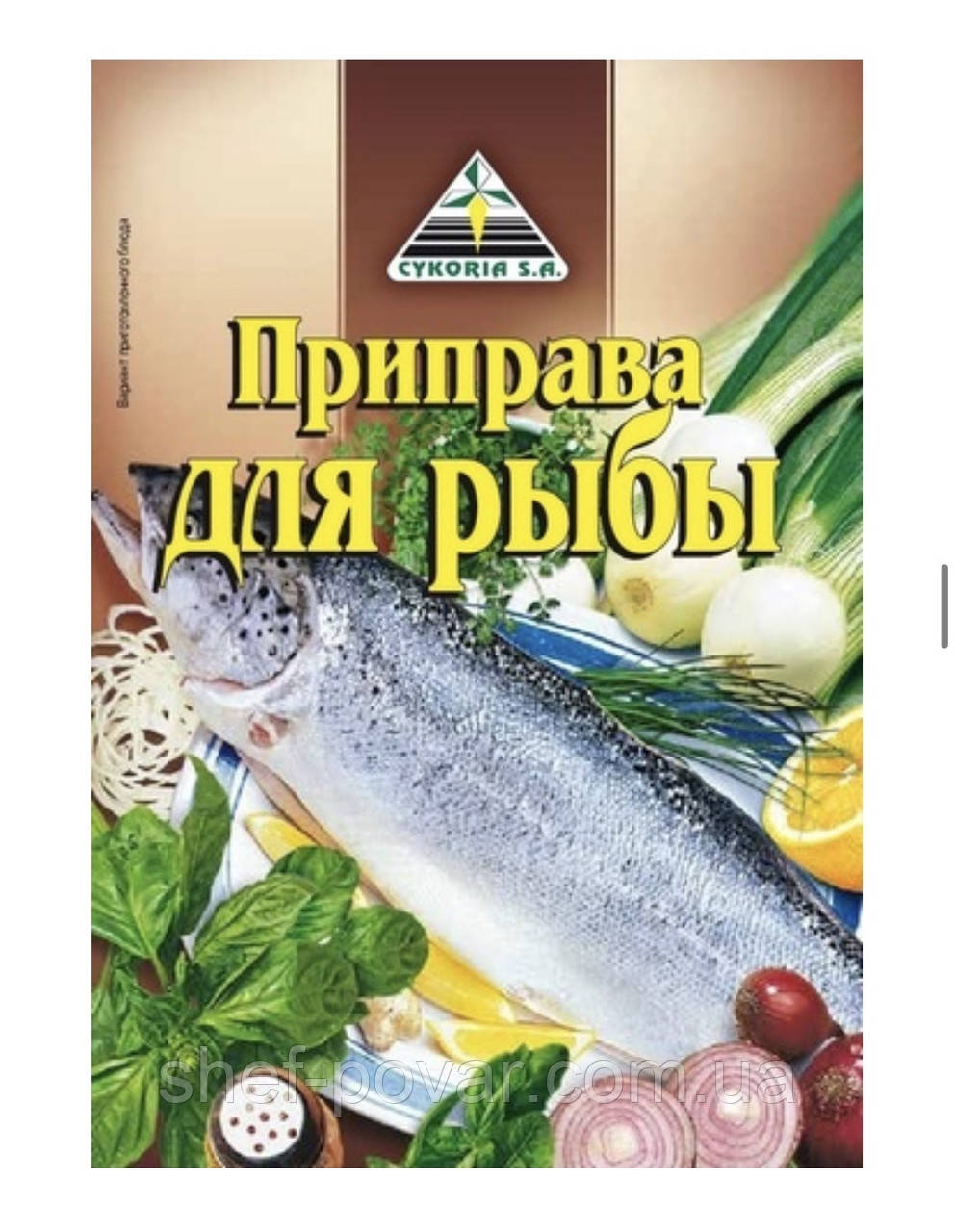 Приправа для риби 40 г ТМ «Cykoria s. a.»