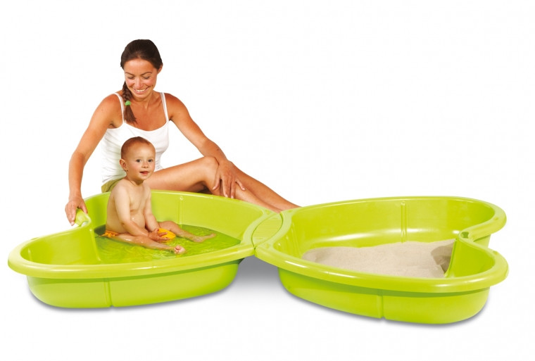 Пісочниця басейн з підведенням для води і кришкою Smoby 310143, фото 1
