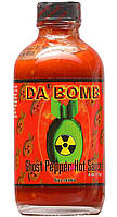 Острый соус Da Bomb Ghost Pepper Hot Sauce, 118мл.