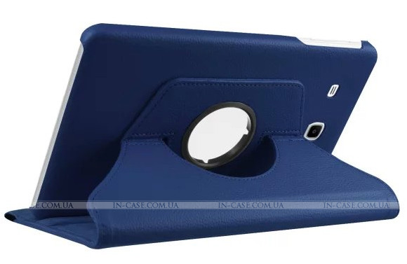 Поворотний чохол-підставка для Samsung Galaxy Tab E 9.6 SM-T560, SM-T561 Navy Blue