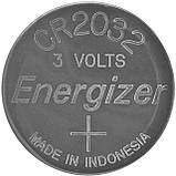 Акумулятор Energizer батарейка CR2032, фото 3