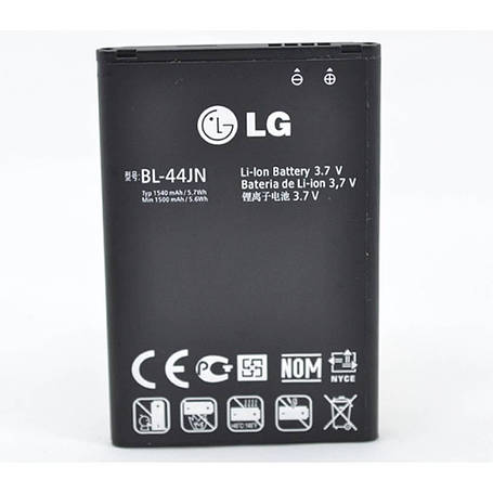 Акумулятор BL-44JN для LG P970, P690, E730, P698, C660, E510, E400, E610, E405, A290, E615, E435, E430, E435, E475, 1540мАһ, фото 2