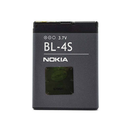 Акумулятор BL-4S для Nokia 7020, Nokia 2680 slide, Nokia 3600 slide, 860 мAh, фото 2