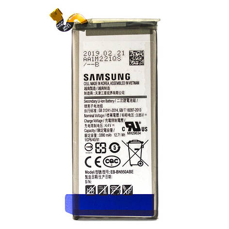 Акумулятор EB-BN950ABE для Samsung Galaxy Note 8 (Original), 3300mAh, фото 2