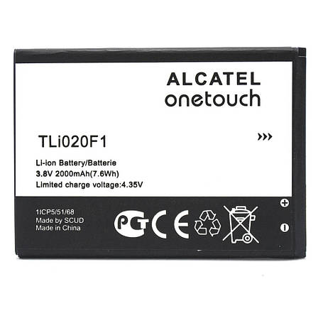 Аккумулятор 7047D для Alcatel 7047D One Touch Pop C9 (ORIGINAL) 2000mAh, фото 2