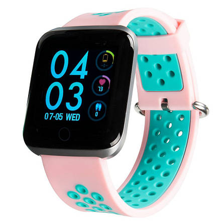Розумні годинник Smart Watch Gelius Pro GP-SW001 NEO, Pink Blue, фото 2