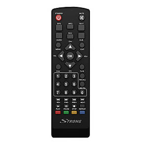 Цифровий ефірний приймач тюнер DVB-T2 Strong SRT 8203 HD, Black, фото 3