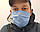 Захисна маска одноразовя треохслайная не медична щільна, фото 2