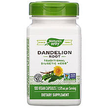 Корень одуванчика Nature's Way "Dandelion Root" 1575 мг (100 капсул)