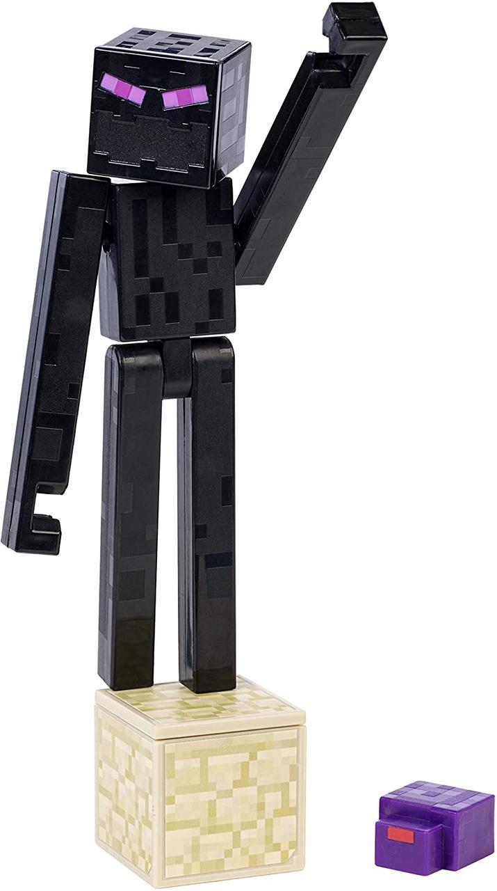 Уценка Фигурка Эндермен Майнкрафт Minecraft Comic Maker Enderman оригинал Mattel - фото 2 - id-p1148653882