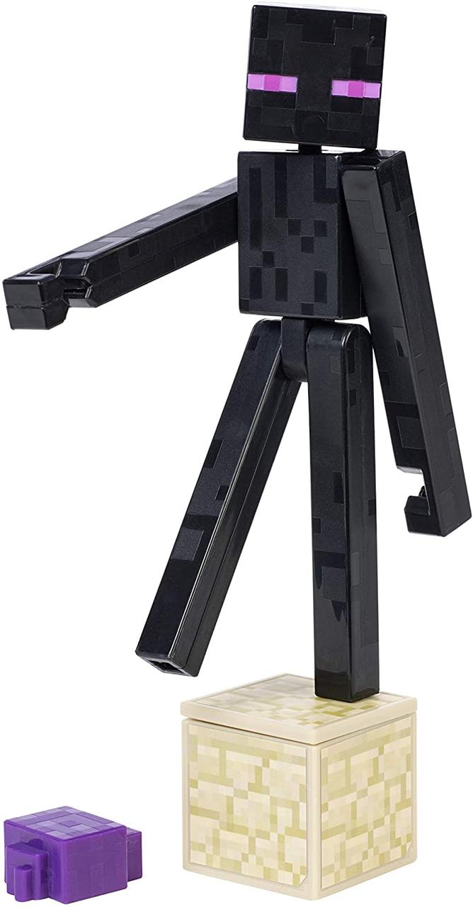 Уценка Фигурка Эндермен Майнкрафт Minecraft Comic Maker Enderman оригинал Mattel - фото 4 - id-p1148653882