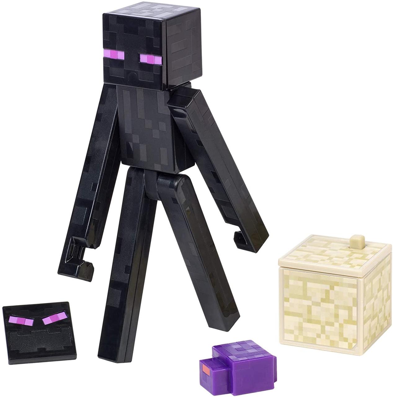 Уценка Фигурка Эндермен Майнкрафт Minecraft Comic Maker Enderman оригинал Mattel - фото 7 - id-p1148653882