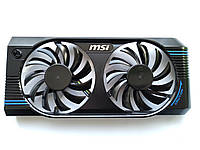 Вентилятор №176 кулер для видеокарты MSI GTX 560 Ti HD7770 PLD08010S12HH FD7010H12S