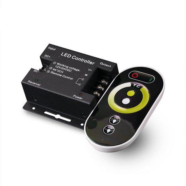 Сенсорний LED контролер RF CCT multi white для світлодіодної стрічки з регульованою температурою світіння