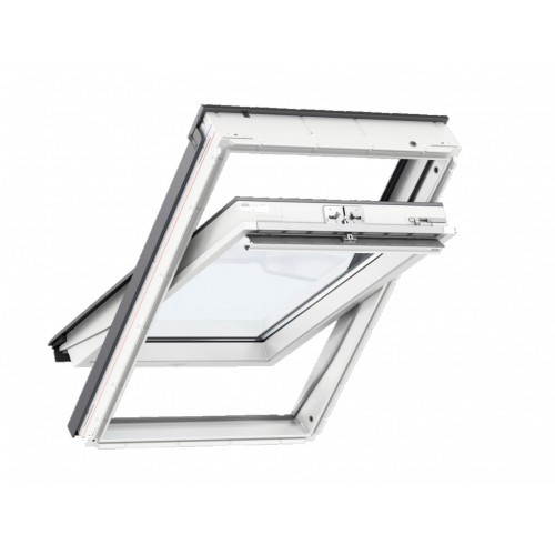 Velux GLU 0061 B Мансардне вікно двокамерне вологостійке ручка зверху або знизу Двокамерні вікна Велюкс ПВХ