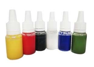 Набір фарб для взуття та виробів зі шкіри MAVI STEP Universal Dye, 10 ml (6 кольорів)
