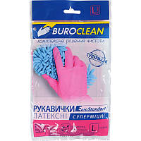 Перчатки хозяйственные Buroclean размер L суперпрочные ( 10200305)