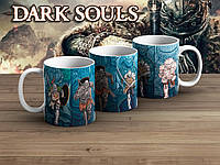 Чашка Темные души "Рисованные рыцари" / Dark Souls