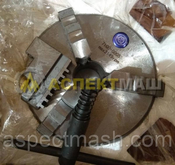 Патрон токарний 7100-0005 (ф=160, планшайба)