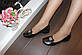 Туфлі жіночі чорні натуральна шкіра Т63 Уцінка, фото 8