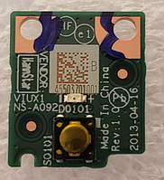 Дод. плата Lenovo Thinkpad X230 X240 X240 X250 X260 X270 Плата кнопка включення (04X0757 NS-A092D0101) б/в