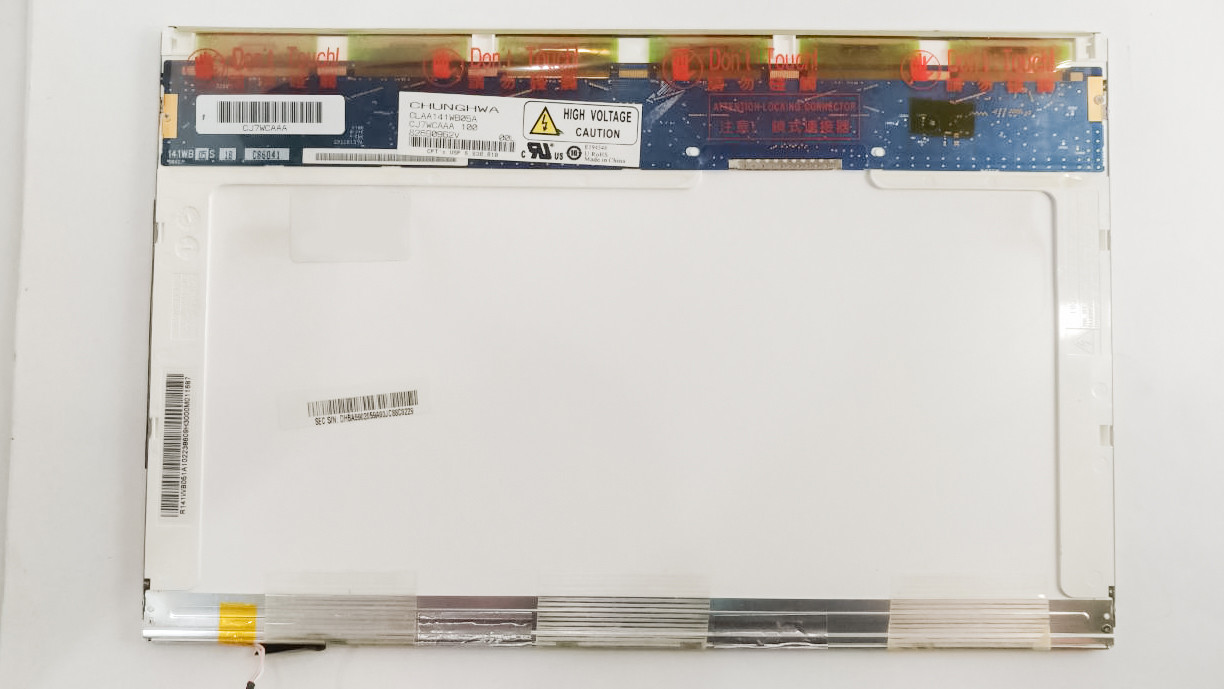 Матриця для ноутбука 14,1 CCFL Normal 1280x800 30pin lvds роз'єм праворуч вгорі бв