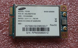 3G модем для ноутбука Samsung Y3100gsmh Samsung Nc10 Np-nc10