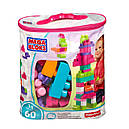 Конструктор Mega Bloks First Builders 60 деталей Рожевий DCH54, фото 3