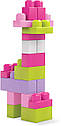 Конструктор Mega Bloks First Builders 60 деталей Рожевий DCH54, фото 4