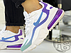 Жіночі кросівки Nike Air Max 270 React Gradient Shift White/Blue-Purple AT6174-102, фото 7