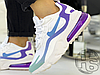 Жіночі кросівки Nike Air Max 270 React Gradient Shift White/Blue-Purple AT6174-102, фото 3