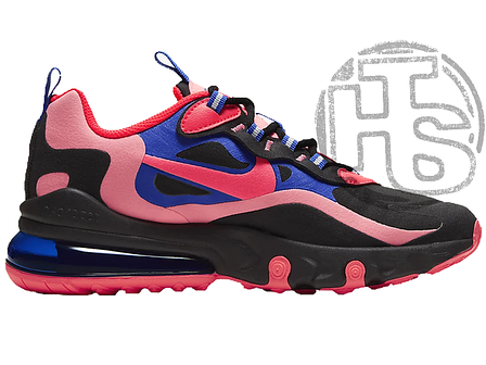 Жіночі кросівки Nike Air Max 270 React Black/Red/Blue CT1579-001, фото 1