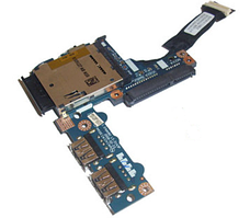 Дод. плата Acer Aspire One KAV60 D250 eMachines e250 250 eM250 Плата USB Cartrader Sata HDD (ls-5143p) б/в