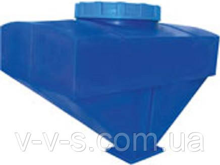 Бункер для міндобрив з кришкою до сівалки Тодак СТВ 20.00.90М, фото 1