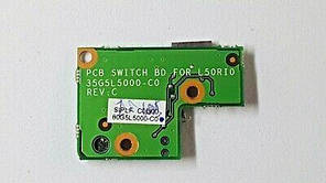 Дод. плата Fujitsu Alimo Pa 1510 2510 pi 1505 2515 Плата кнопка включення (35g5l5000-c0) б/в