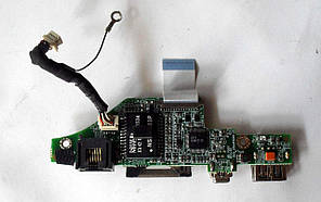 Дод. плата Fujitsu A1667G M1437G M1439G Плата LAN, USB, Кардрідер, firewire (35g3p5000-20) б/в