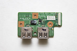 Дод. плата Packard Bell TN65 Плата USB (48.4J702.011) б/в
